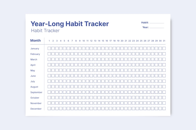 Printable 30-day step challenge tracker