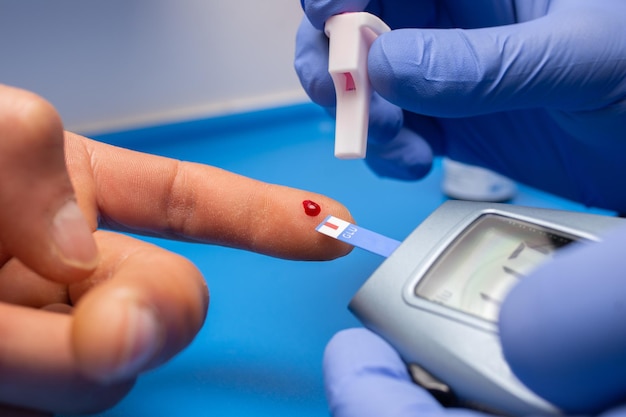 Blood sugar levels throughout the day