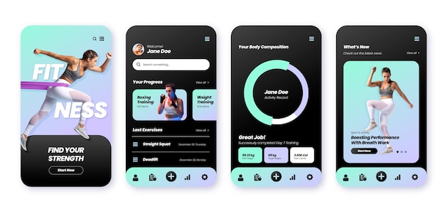 Fitness tracking on smartphone