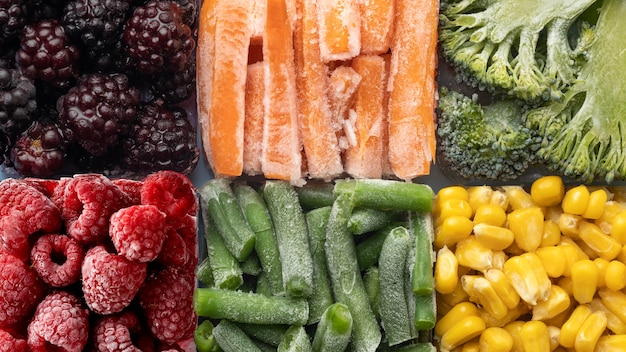 Microwaving frozen vegetables in a bag