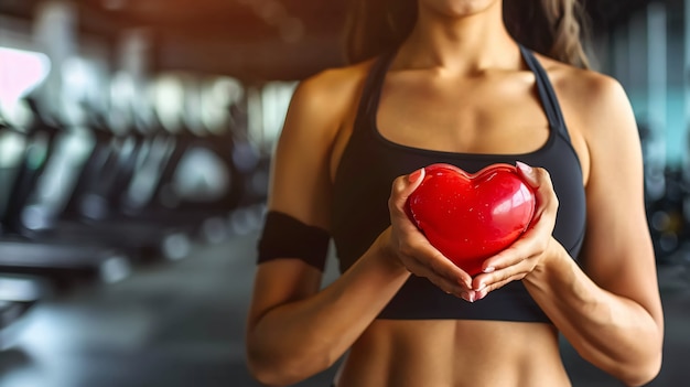 Person jogging in a park for heart health