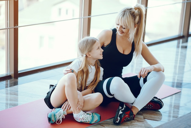 New mom doing bodyweight HIIT at home