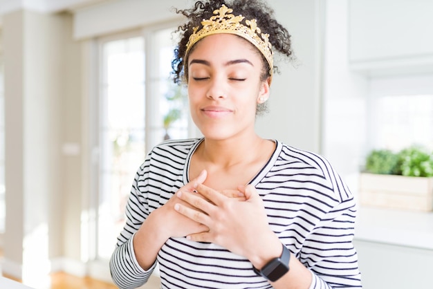 Person practicing morning breathing exercises