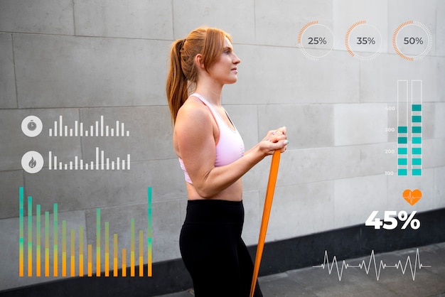 Progress tracking with measurements and photos