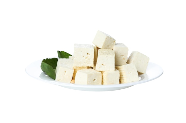 Organic tofu and soybeans
