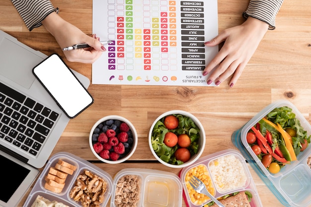 Portion control using bowls and containers