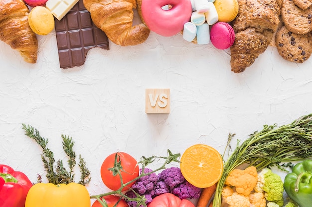 Refined carbs vs whole foods comparison
