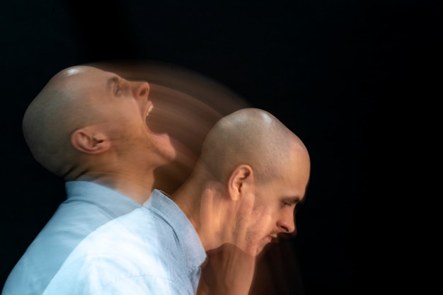Brain scan comparison showing sex-based differences in schizophrenia