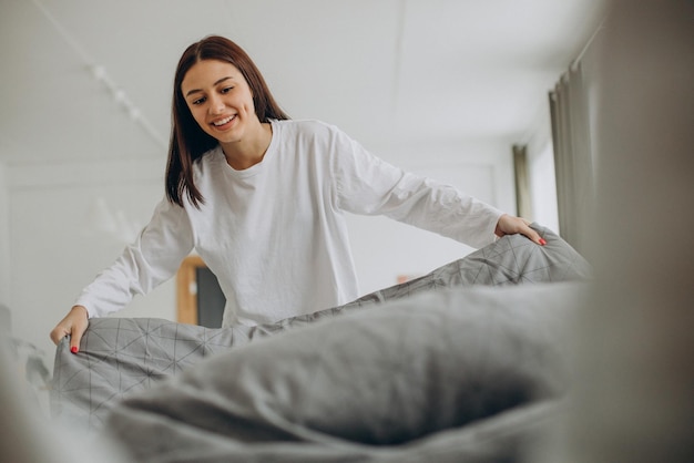 Cozy bedroom setup for better sleep hygiene