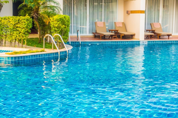 Person swimming in a pool for low-impact cardio
