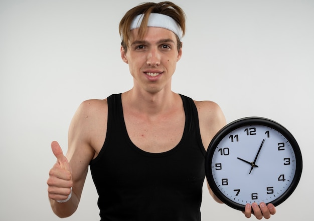 Man performing slow resistance exercise with dumbbells