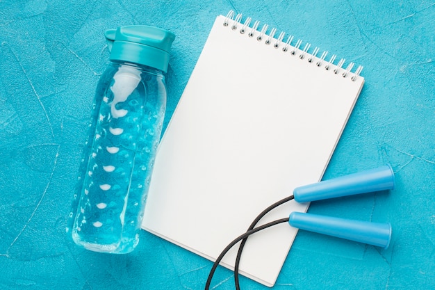 Water bottle with time markers for hydration tracking