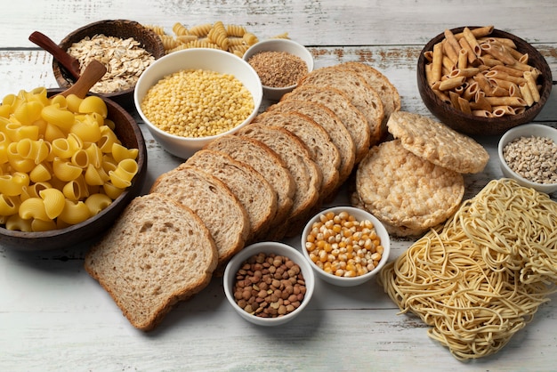 Comparison of whole grains versus refined grains